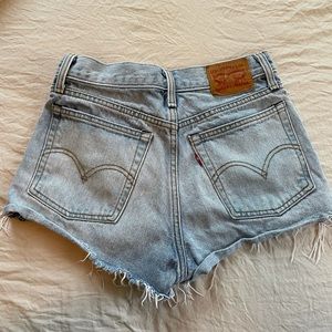 Levi’s High Waisted Shorts